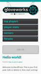 Mobile Screenshot of mygloveworks.com